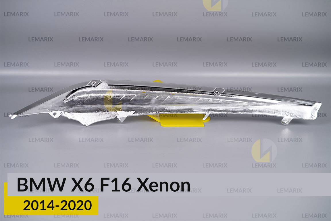 Хромована декоративна маска верхня BMW X6 F16 Xenon (2014-2020) права