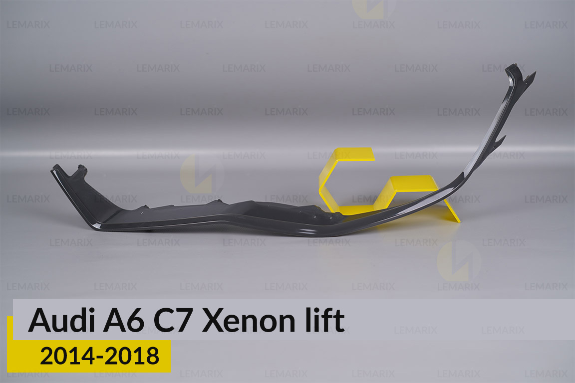 Декоративна маска нижня Audi A6 C7 Xenon (2014-2018) рест ліва