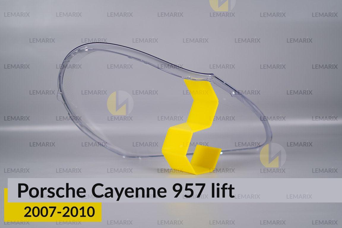 Скло фари Porsche Cayenne 957 (2007-2010) рест ліве