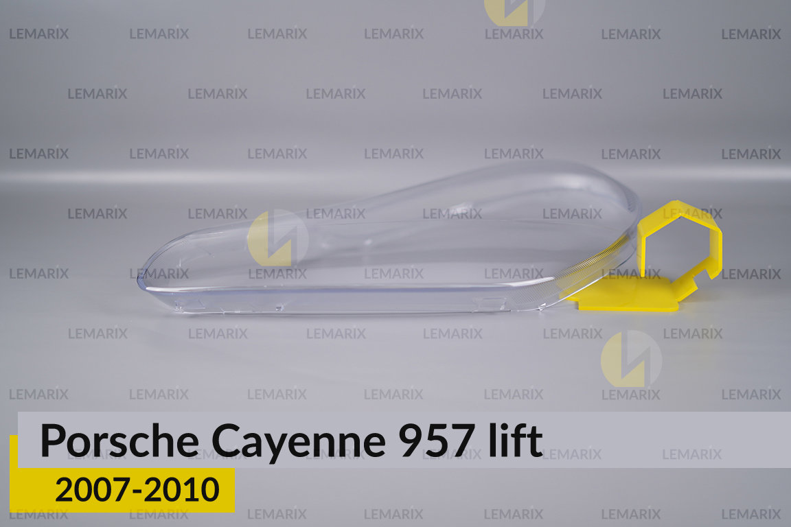 Скло фари Porsche Cayenne 957 (2007-2010) рест ліве