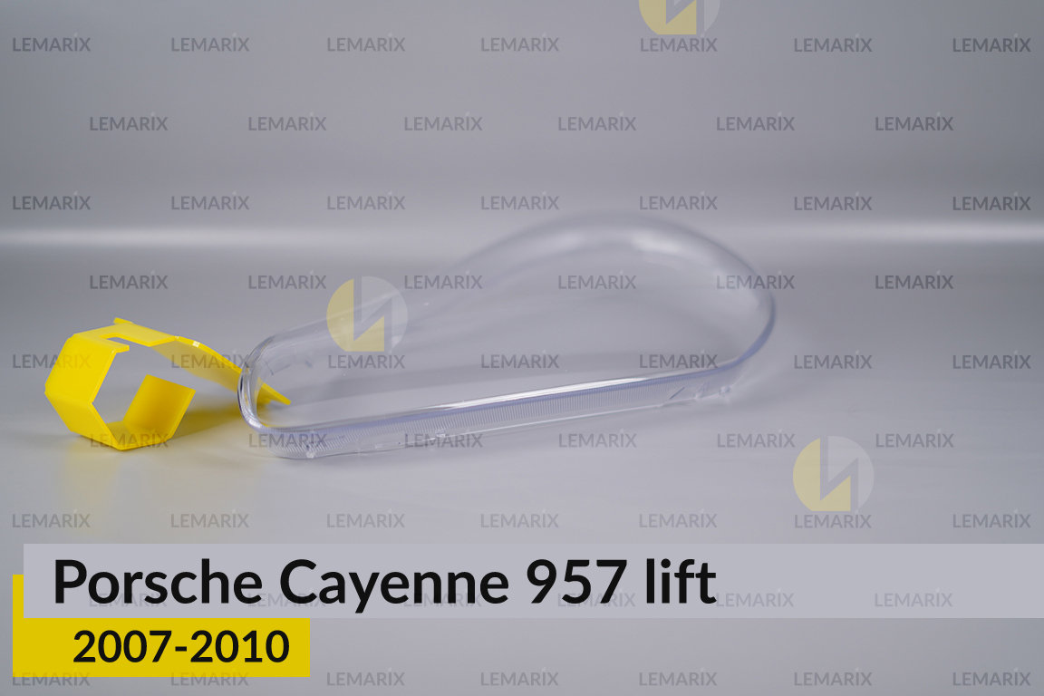 Скло фари Porsche Cayenne 957 (2007-2010) рест ліве