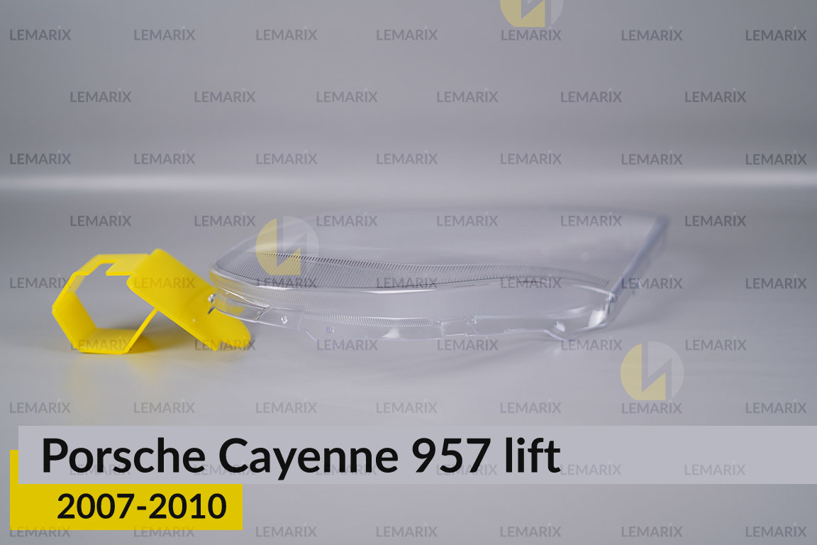 Скло фари Porsche Cayenne 957 (2007-2010) рест ліве
