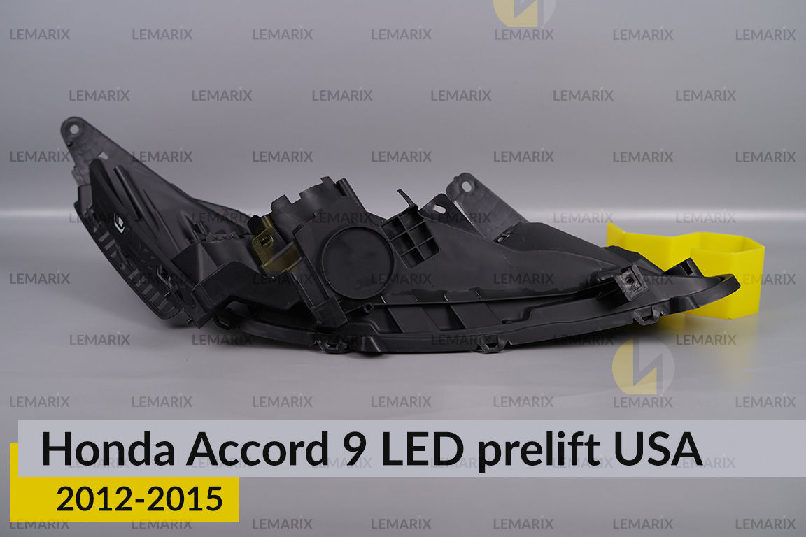 Корпус фари Honda Accord 9 LED USA (2012-2015) дорест лівий