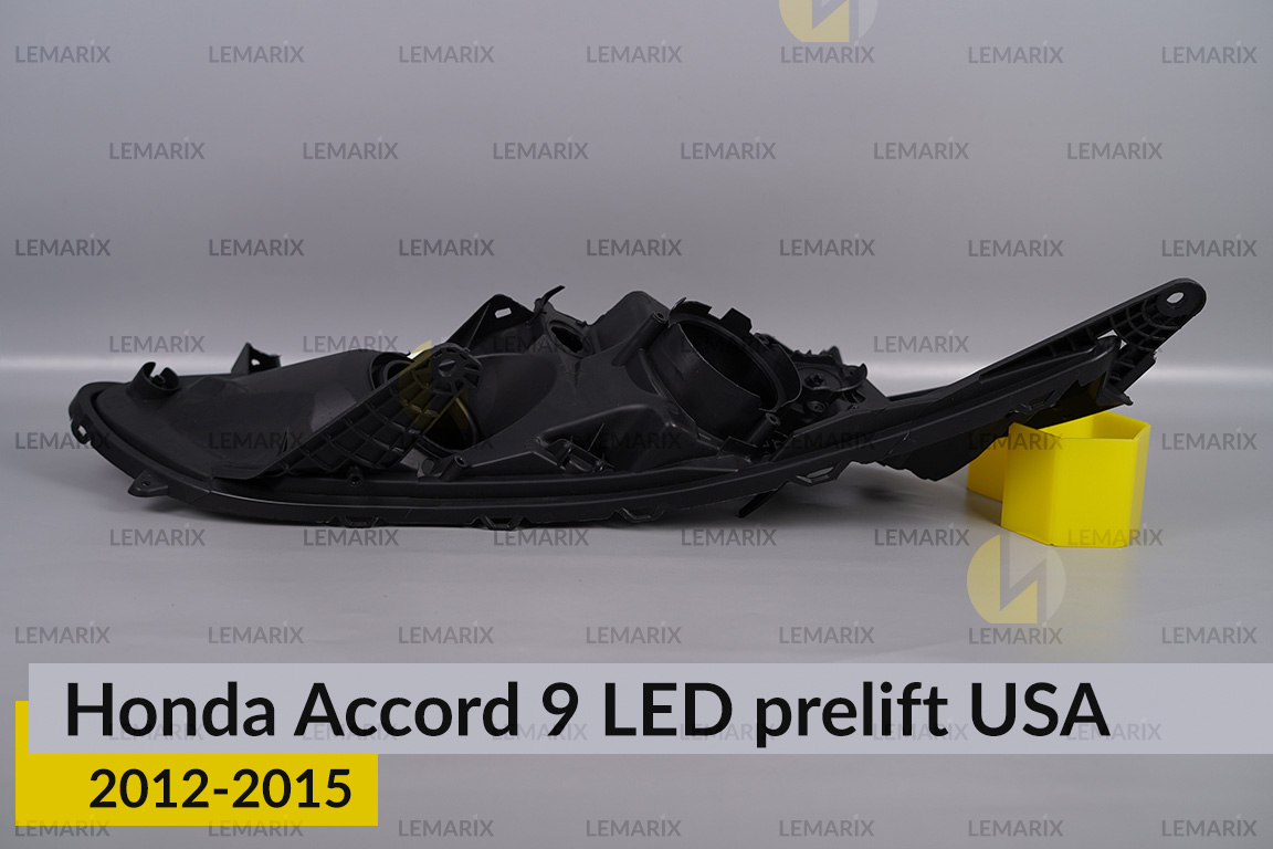 Корпус фари Honda Accord 9 LED USA (2012-2015) дорест лівий