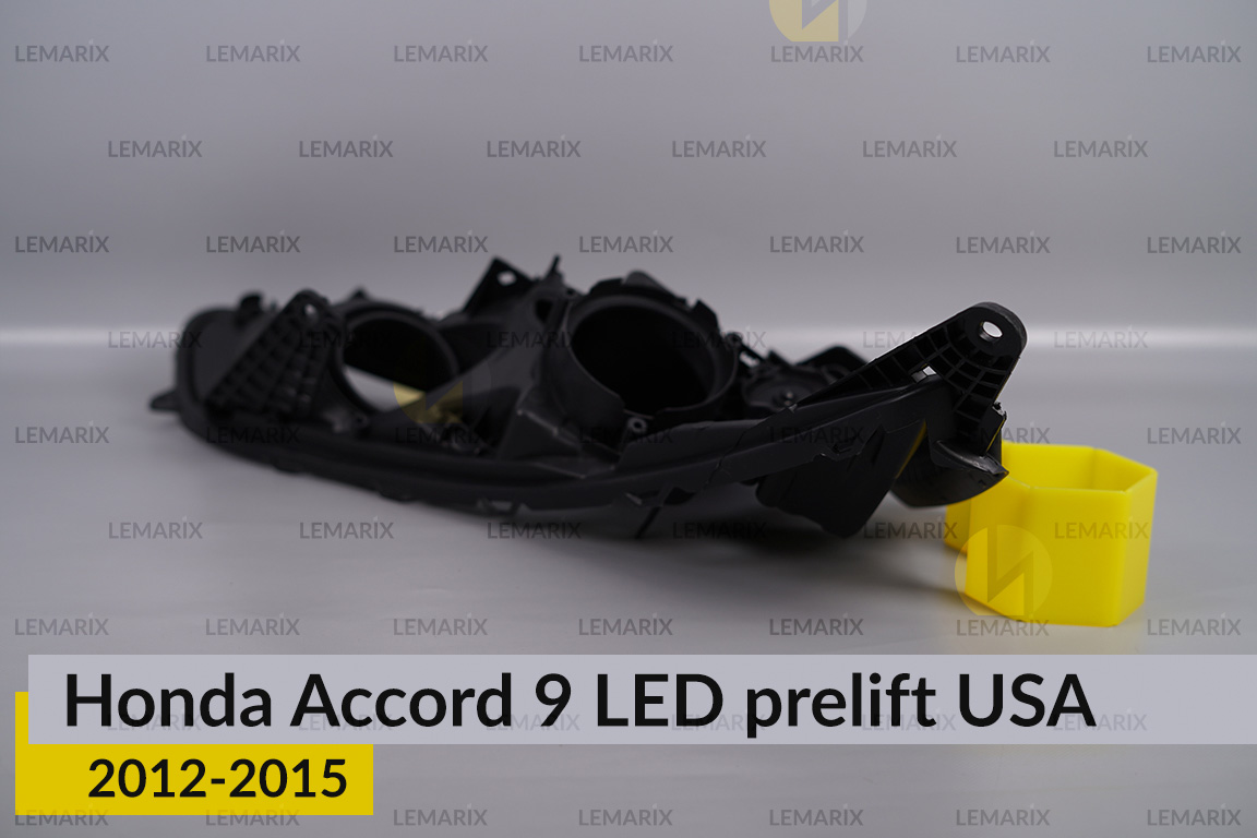 Корпус фари Honda Accord 9 LED USA (2012-2015) дорест лівий