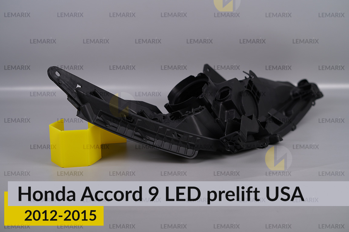 Корпус фари Honda Accord 9 LED USA (2012-2015) дорест лівий