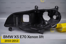 Корпус фари BMW X5 E70 Xenon (2010-2013) рест лівий