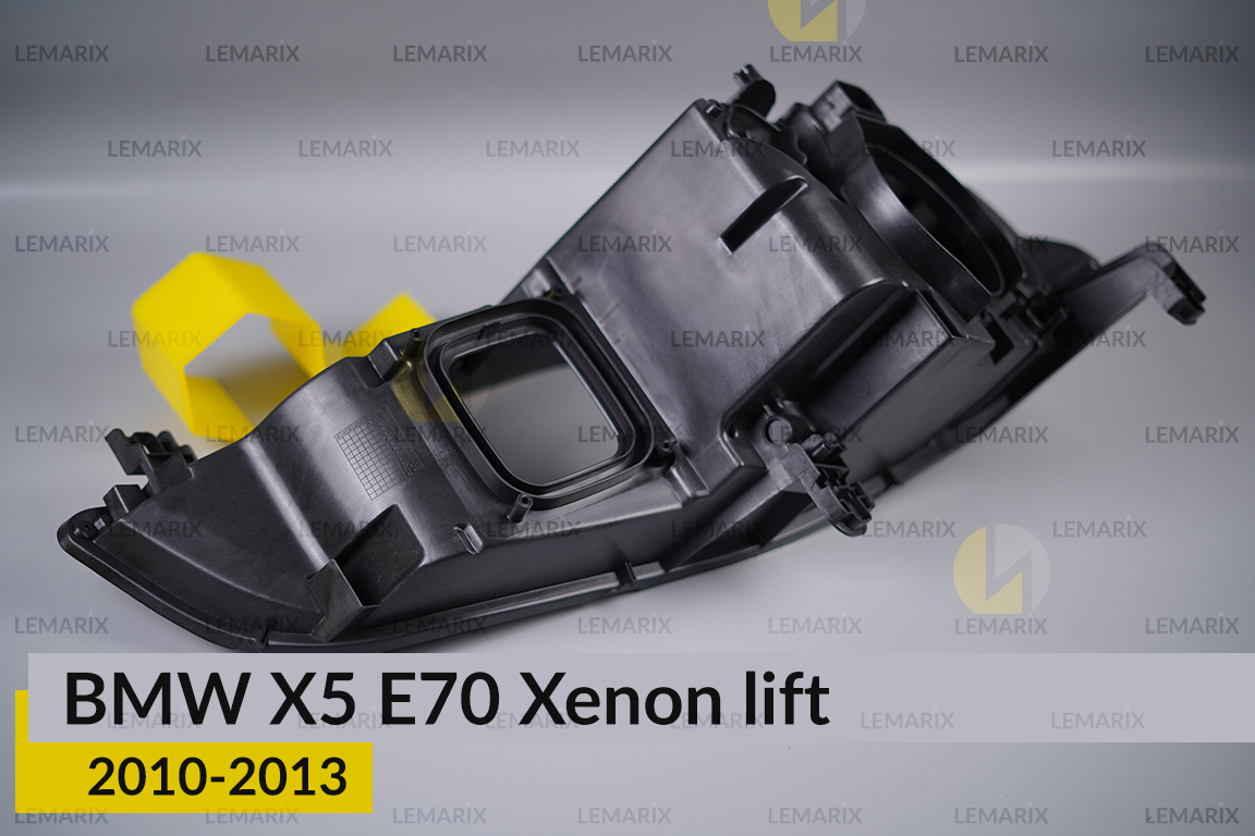 Корпус фари BMW X5 E70 Xenon (2010-2013) рест лівий