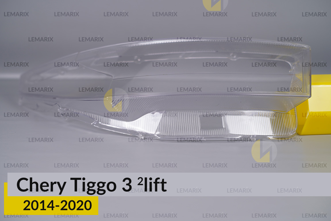 Скло фари Chery Tiggo 3 (2014-2020) 2 рест праве