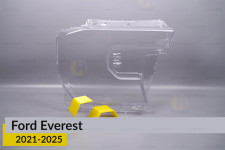 Скло фари Ford Everest (2021-2026) праве