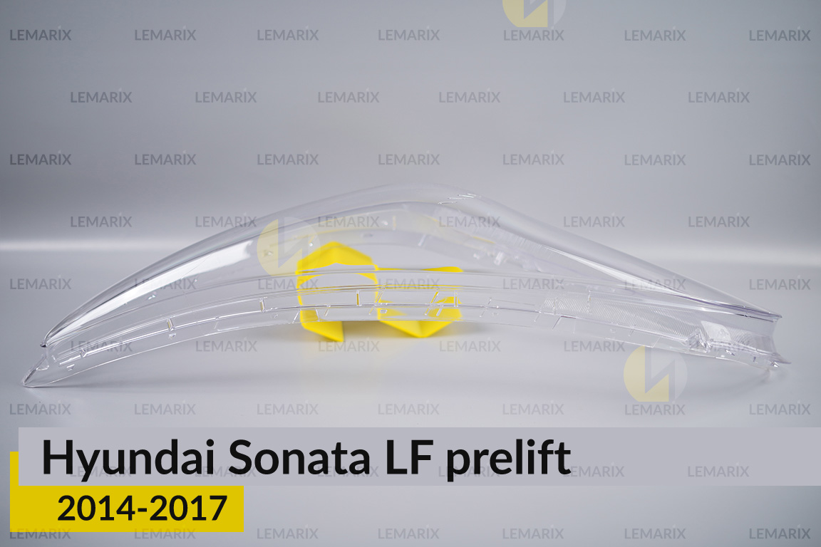 Скло фари Hyundai Sonata LF (2014-2017) дорест ліве