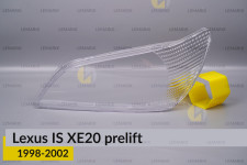 Скло фари Lexus IS XE20 (1998-2002) дорест ліве