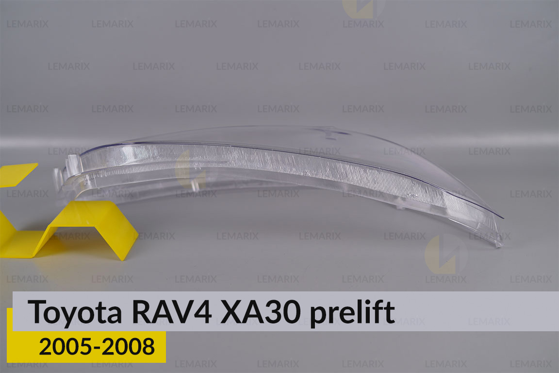 Скло фари Toyota RAV4 XA30 (2005-2008) полоски дорест праве