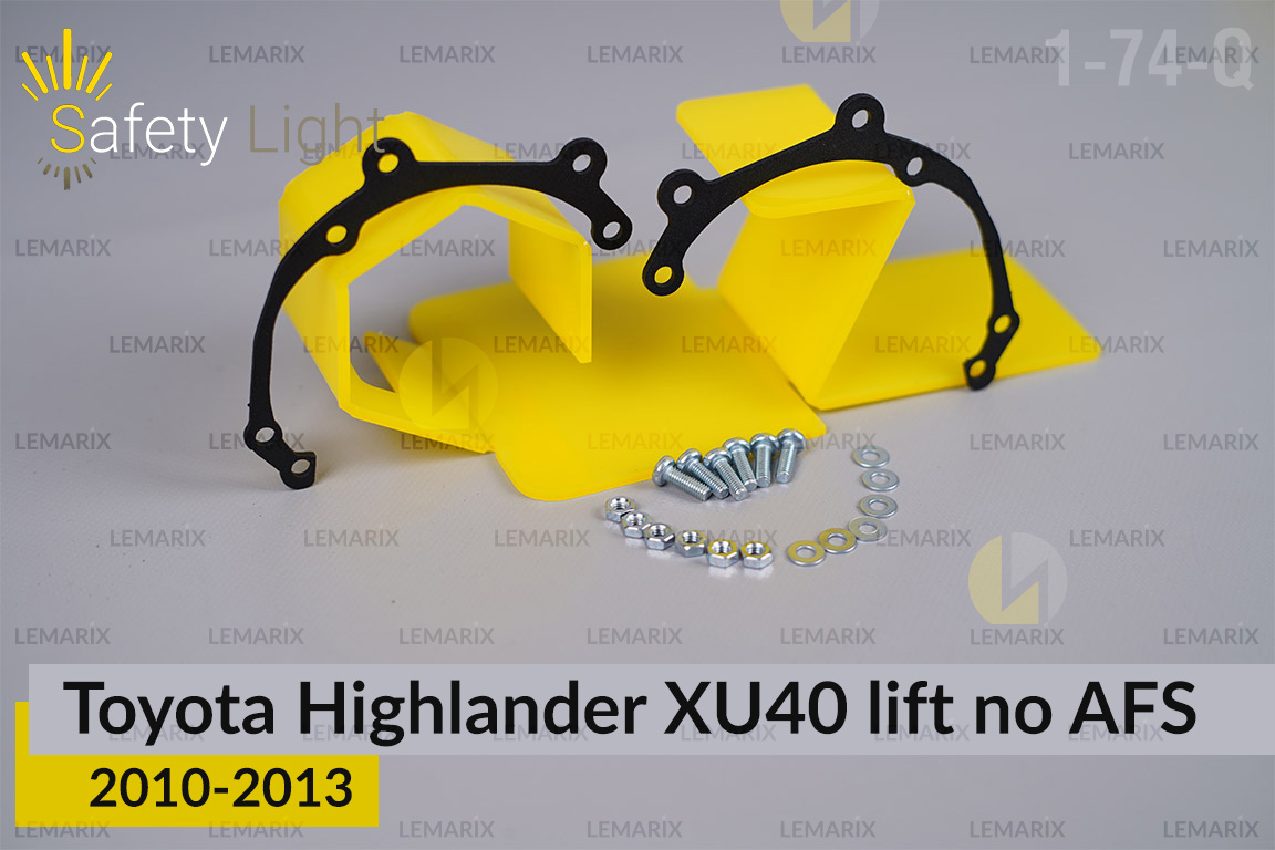Перехідна рамка для Toyota Highlander XU40 no AFS (2010-2013) рест