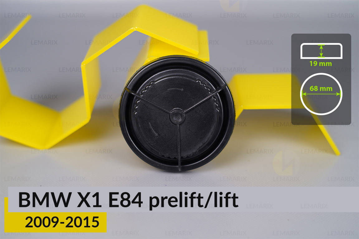 Кришка ковпак заглушка фари BMW X1 E84 (2009-2015) дорест/рест ліва/права