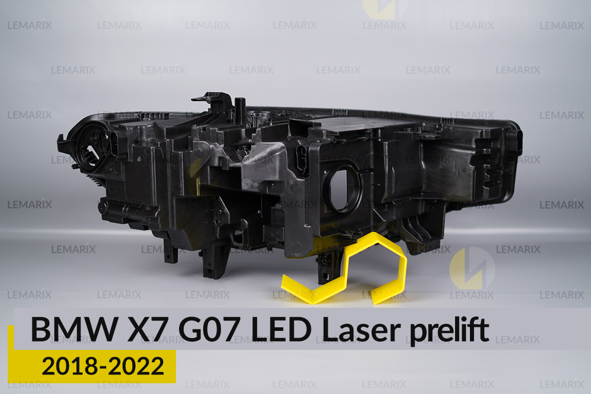 Корпус фари BMW X7 G07 LED Laser (2018-2022) дорест лівий