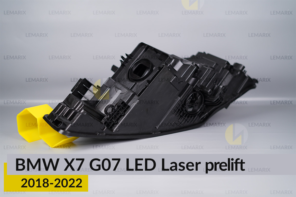 Корпус фари BMW X7 G07 LED Laser (2018-2022) дорест лівий