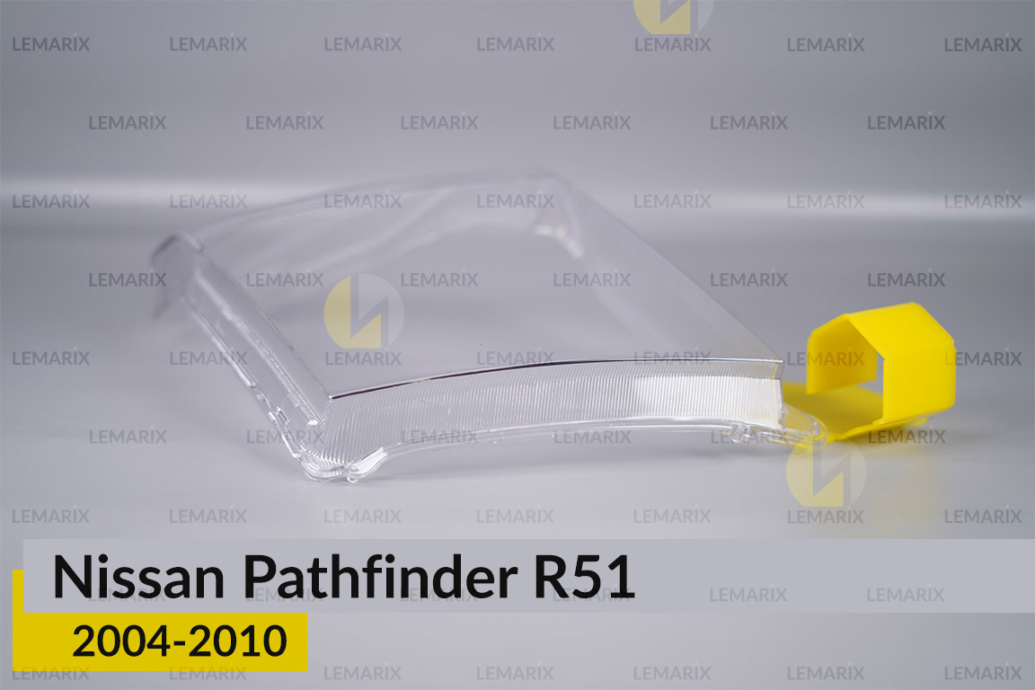 Скло фари Nissan Pathfinder R51 (2004-2010) ліве