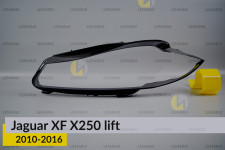 Скло фари Jaguar XF X250 (2010-2016) рест ліве