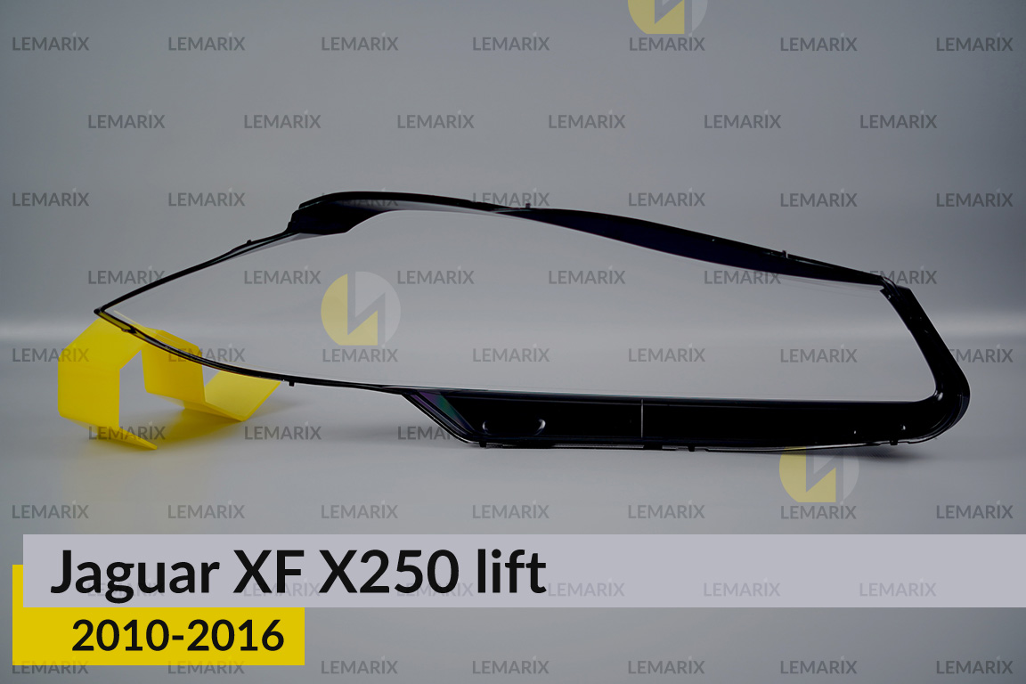 Скло фари Jaguar XF X250 (2010-2016) рест ліве