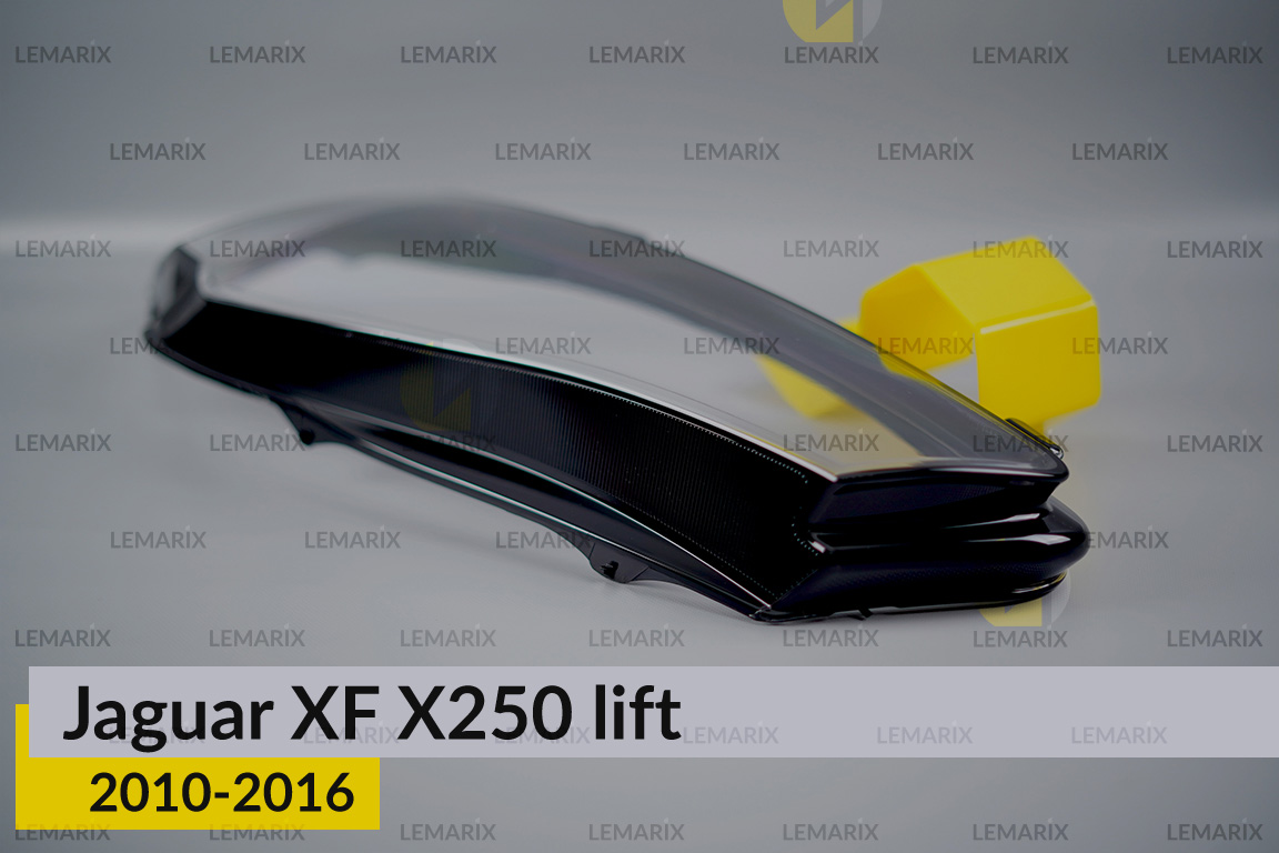 Скло фари Jaguar XF X250 (2010-2016) рест ліве