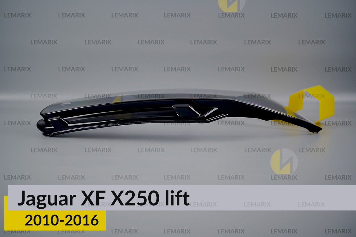 Скло фари Jaguar XF X250 (2010-2016) рест ліве
