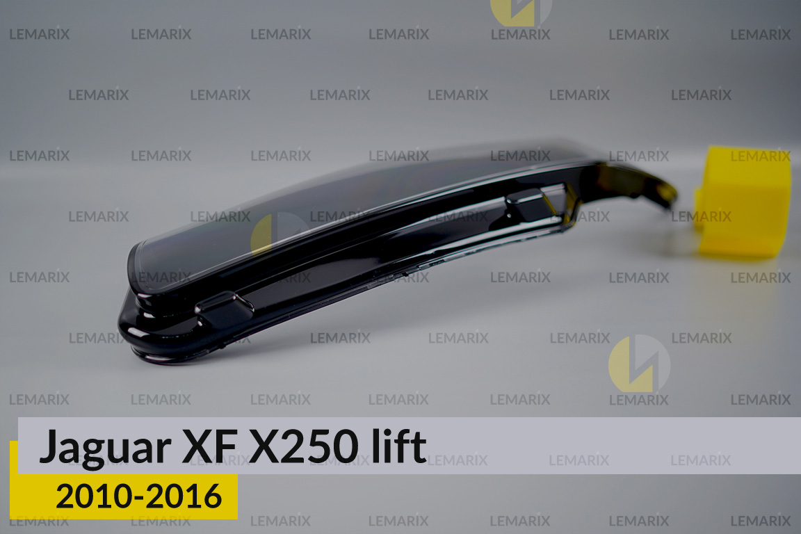 Скло фари Jaguar XF X250 (2010-2016) рест ліве