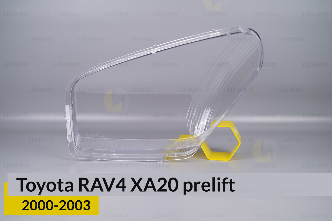 Скло фари Toyota RAV4 XA20 (2000-2003) дорест праве