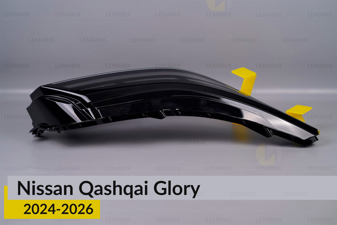 Скло фари Nissan Qashqai Glory (2024-2026) праве