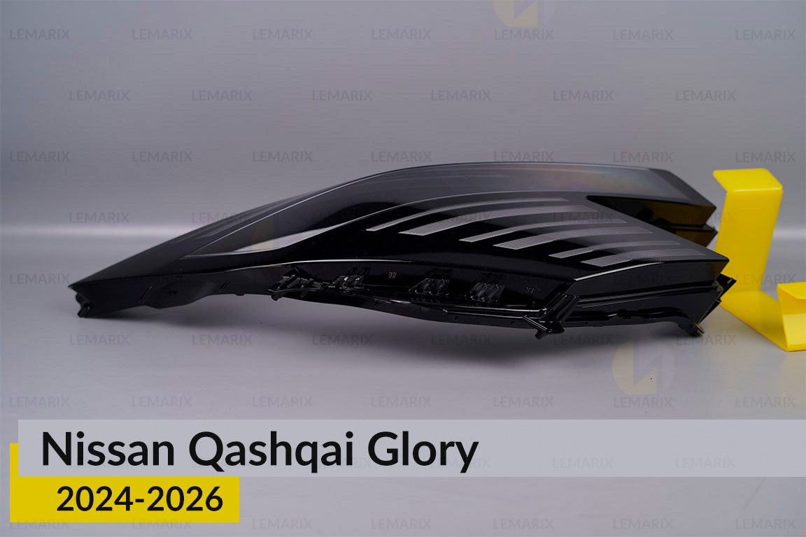 Скло фари Nissan Qashqai Glory (2024-2026) праве