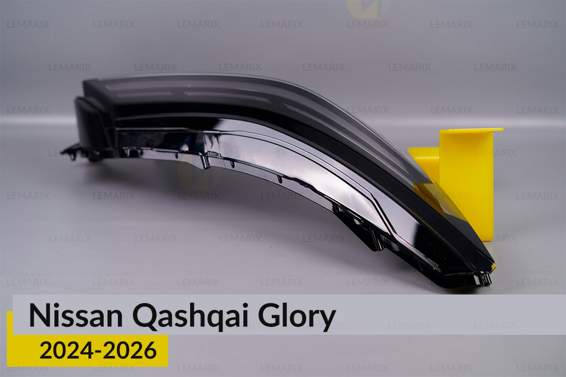 Скло фари Nissan Qashqai Glory (2024-2026) праве