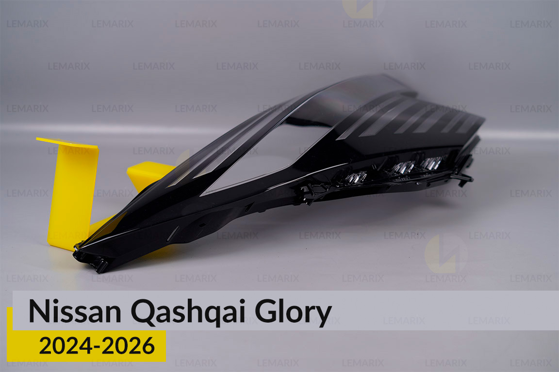 Скло фари Nissan Qashqai Glory (2024-2026) праве