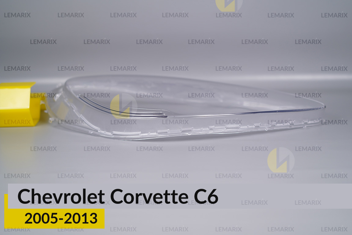 Скло фари Chevrolet Corvette C6 (2005-2013) праве