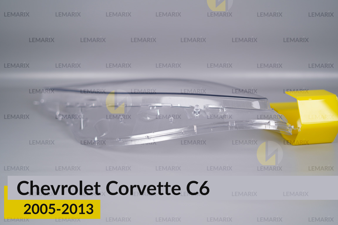 Скло фари Chevrolet Corvette C6 (2005-2013) праве