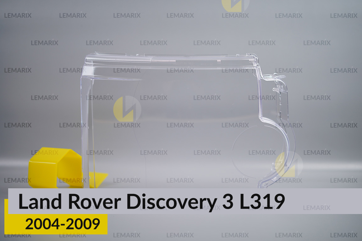 Скло фари Land Rover Discovery 3 L319 (2004-2009) праве