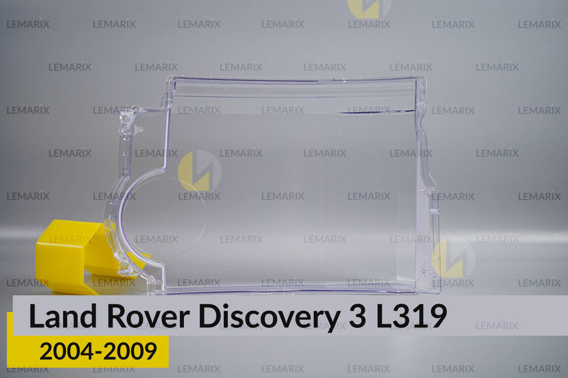 Скло фари Land Rover Discovery 3 L319 (2004-2009) праве