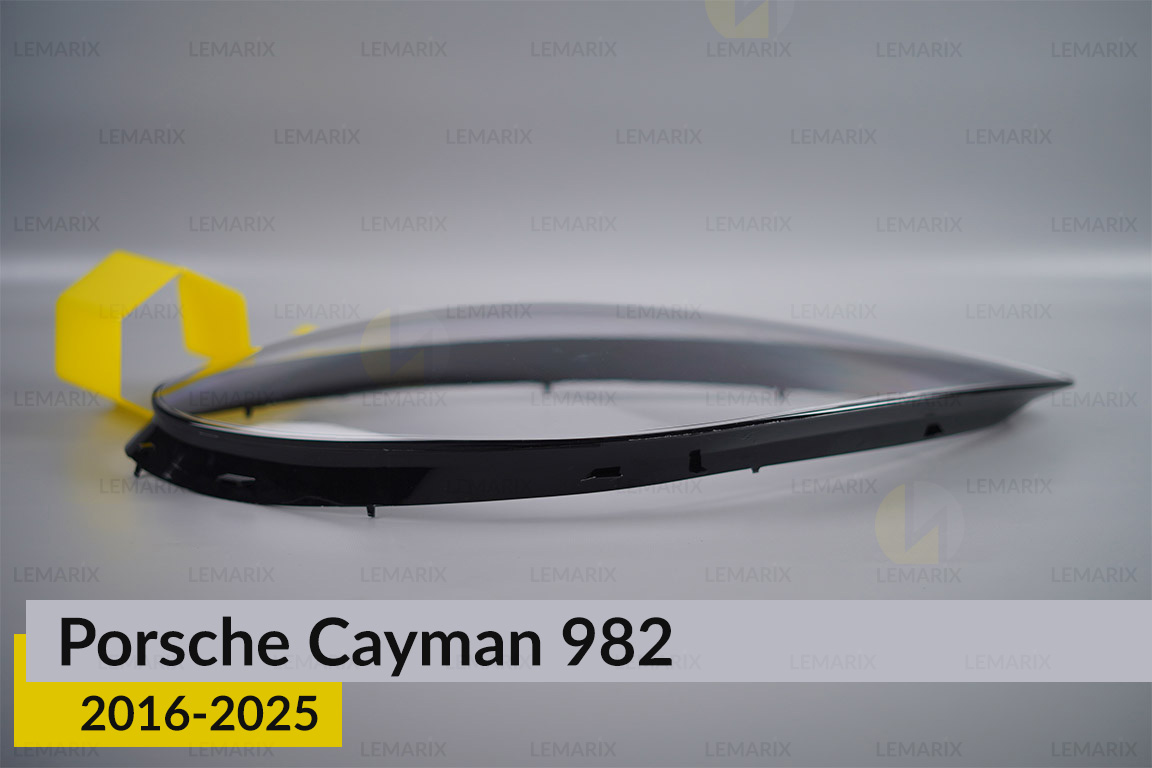 Скло фари Porsche Cayman 982 (2016-2025) праве