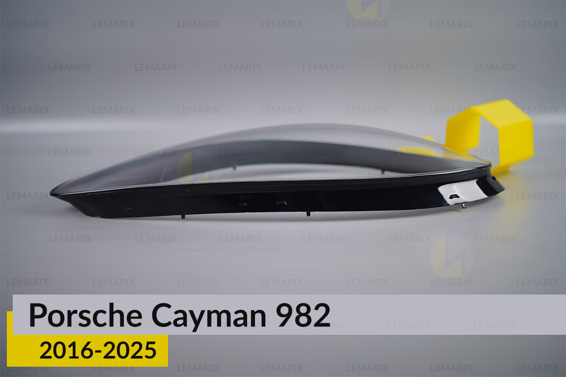 Скло фари Porsche Cayman 982 (2016-2025) праве