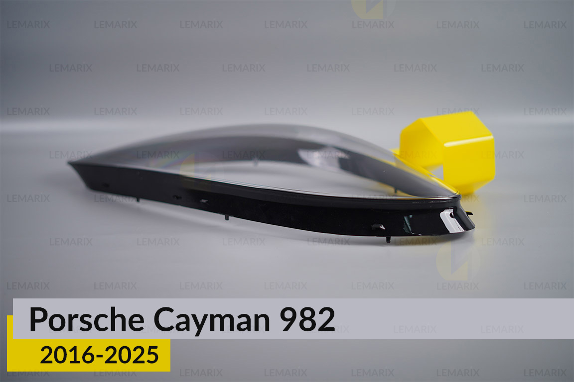 Скло фари Porsche Cayman 982 (2016-2025) праве