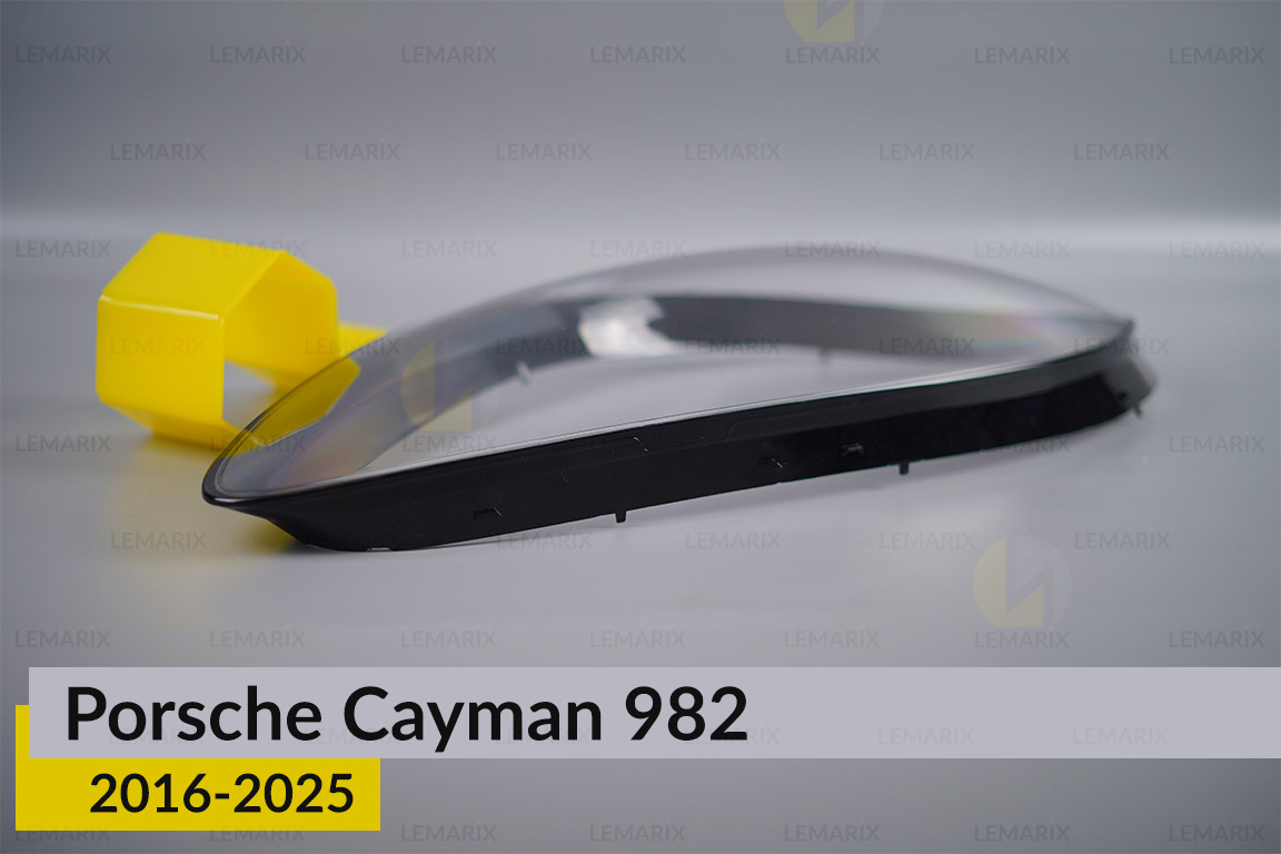 Скло фари Porsche Cayman 982 (2016-2025) праве