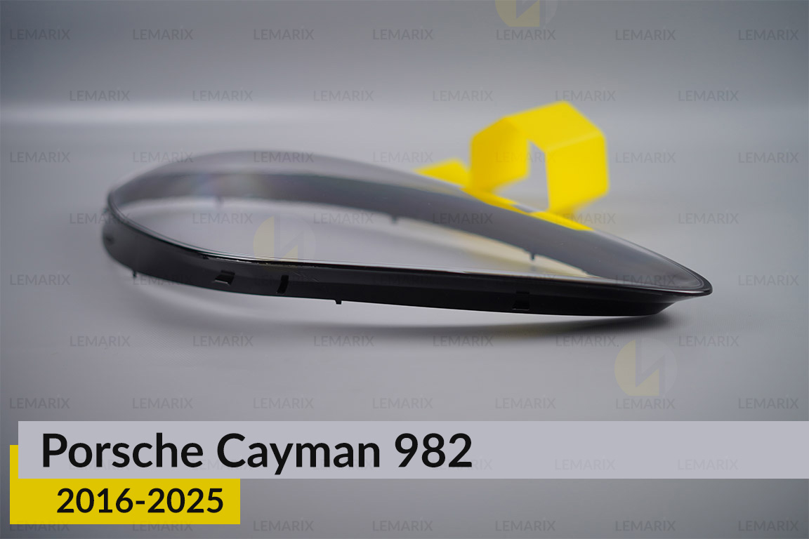 Скло фари Porsche Cayman 982 (2016-2025) праве