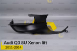 Декоративна маска Audi Q3 8U Xenon (2011-2014) дорест ліва
