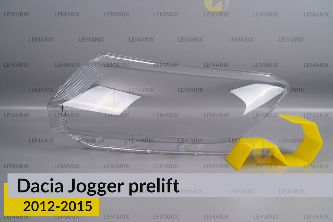 Скло фари Dacia Jogger (2012-2015) дорест ліве