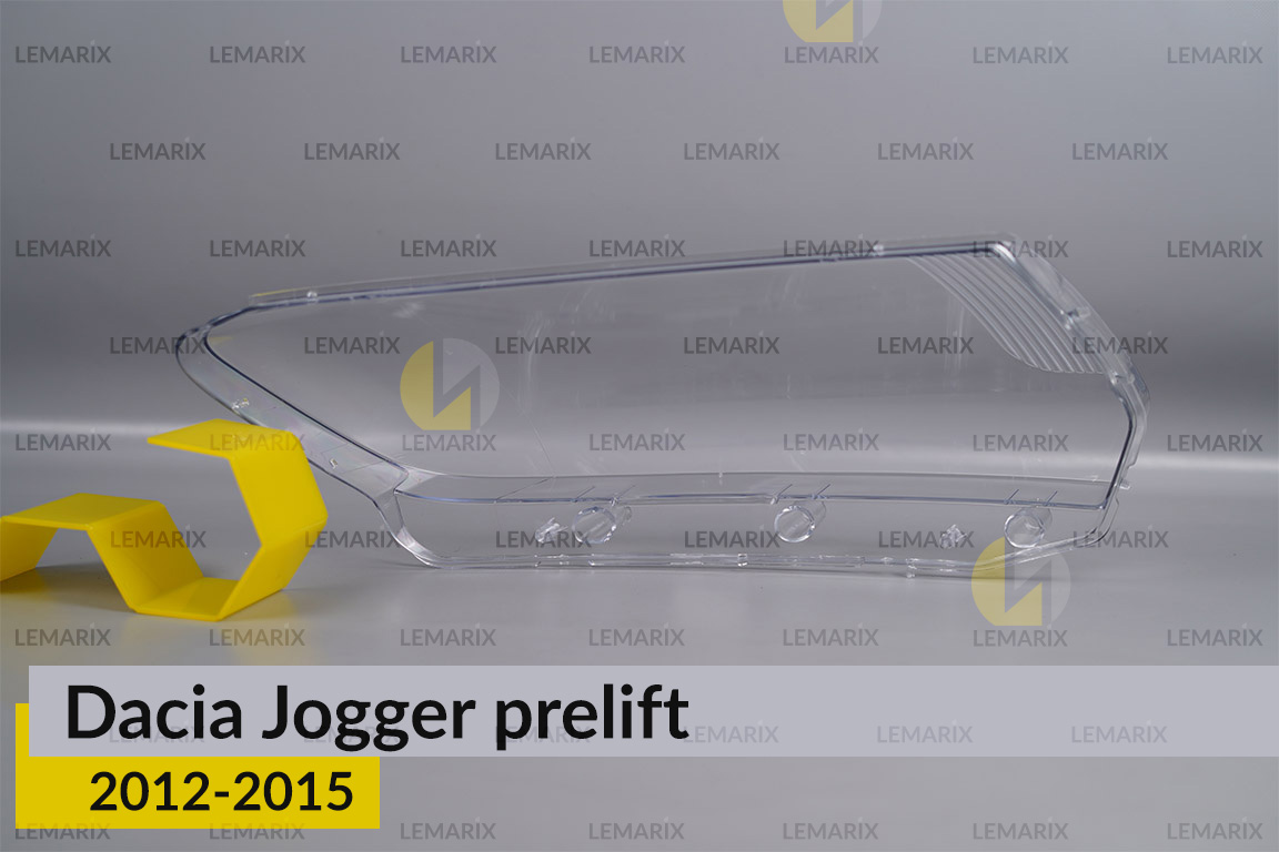 Скло фари Dacia Jogger (2012-2015) дорест ліве