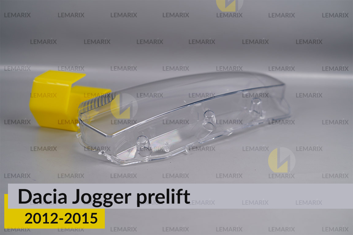 Скло фари Dacia Jogger (2012-2015) дорест ліве