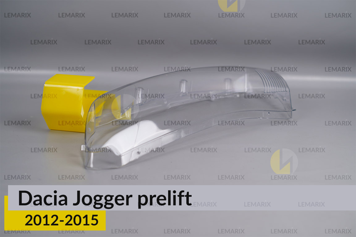Скло фари Dacia Jogger (2012-2015) дорест ліве
