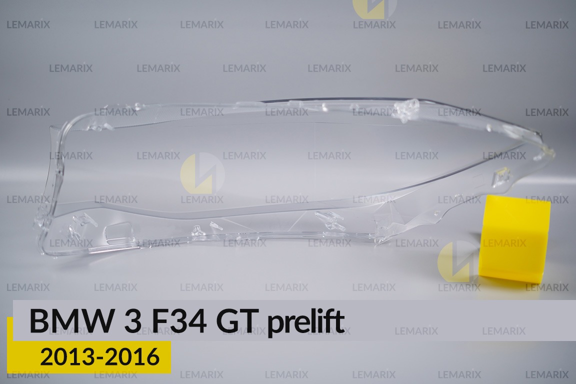 Скло фари BMW 3 F34 GT (2013-2016) дорест праве