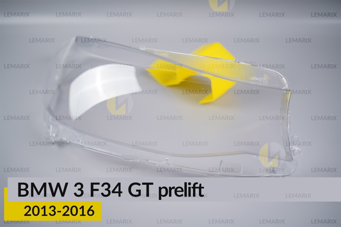 Скло фари BMW 3 F34 GT (2013-2016) дорест праве