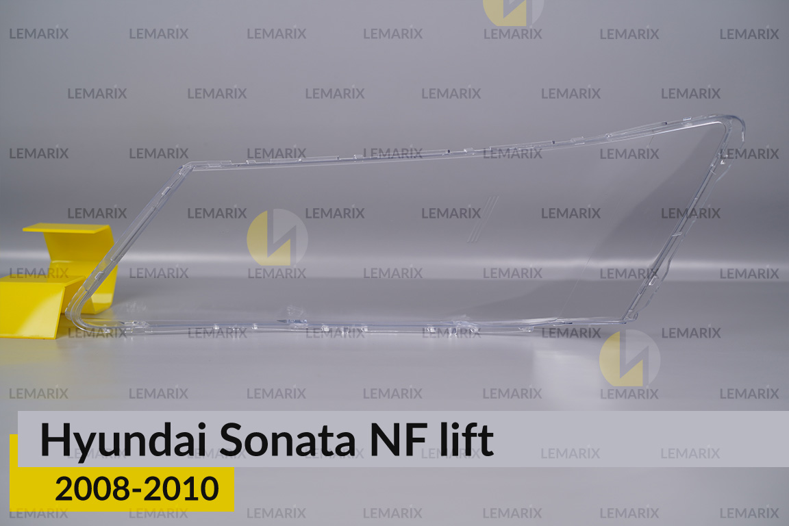 Скло фари Hyundai Sonata NF (2008-2010) рест праве