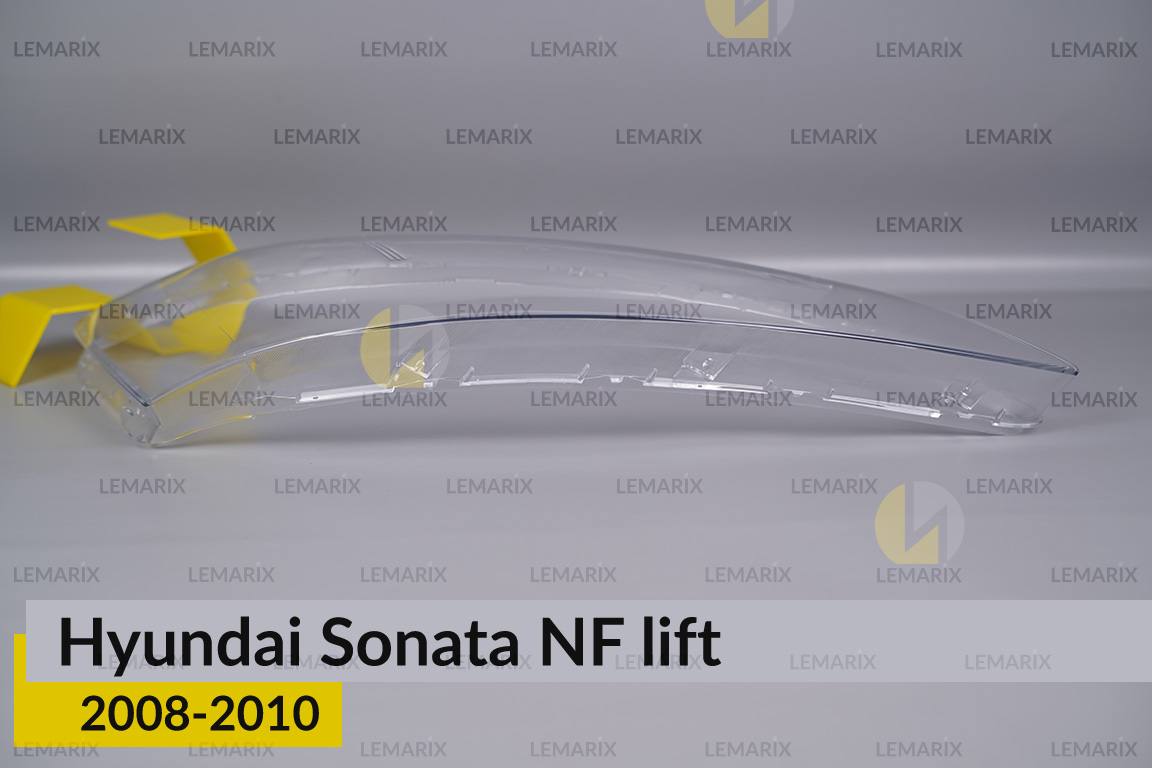 Скло фари Hyundai Sonata NF (2008-2010) рест праве